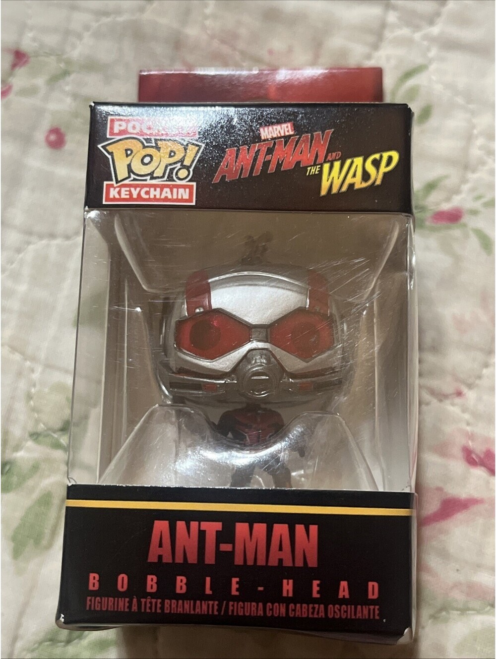 Funko Pocket Pop Marvel Ant-Man and the Wasp Ant-Man Keychain Bobble Head